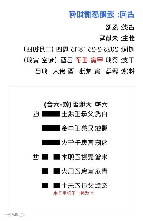 六爻 感情